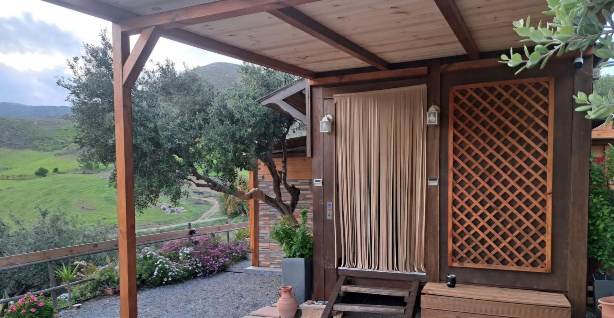 Wooden House At The Mountain-Private Pension Paránimfoi Buitenkant foto